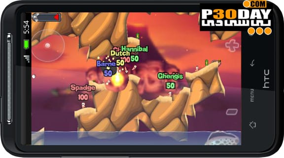 دانلود بازی کرم ها آندروید Worms 0.33 Android