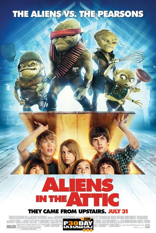 دانلود انیمیشن کمدی Aliens in the Attic 2009 + زیرنویس فارسی