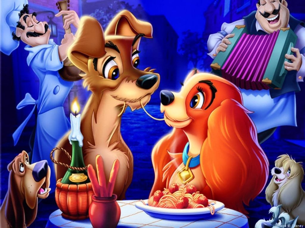 دانلود کارتون بانو و ولگرد Lady and the Tramp 1955