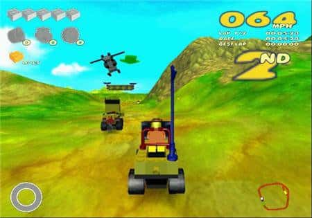 دانلود بازی مسابقه ای Lego Racers 2 Portable
