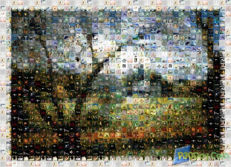 ساخت یک تصویر با چندین عکس کوچکتر Mosaic Creator Pro 3.1.348