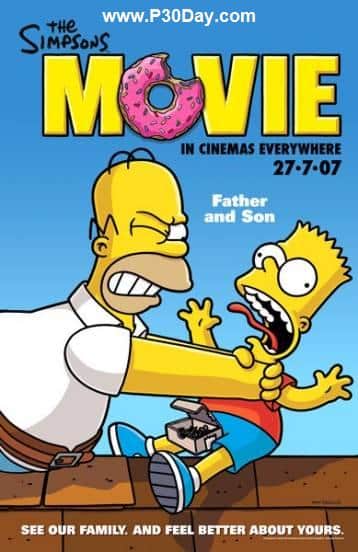 دانلود انیمیشن The Simpsons Movie 2007 + زیرنویس فارسی