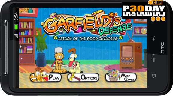 دانلود بازی جالب و بسیار زیبای Garfield's Defense آندروید