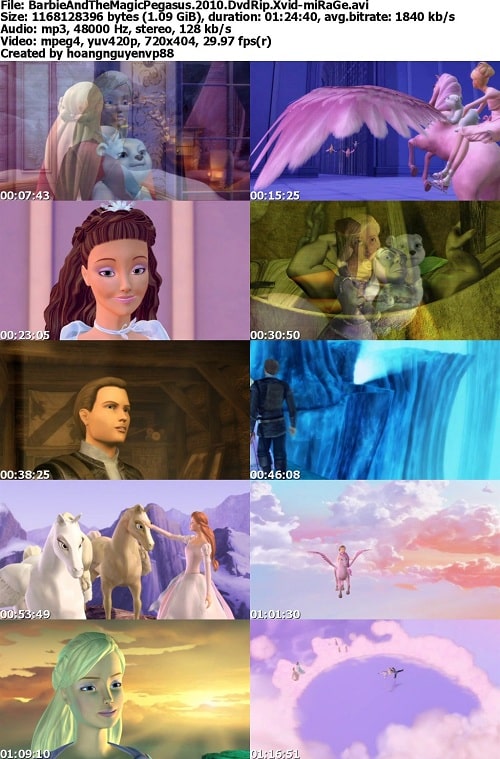 دانلود انیمیشن Barbie And The Magic Pegasus 2010