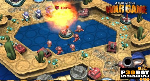 دانلود بازی کم حجم Great Little War Game 2011
