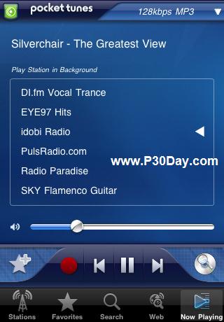 گوش دادن به تمامی رادیو های دنیا در موبایل آیفون با Pocket Tunes Radio 3.5.5