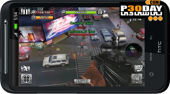 بازی جدید و زیبای آندروید CONTRACT KILLER v1.2.5