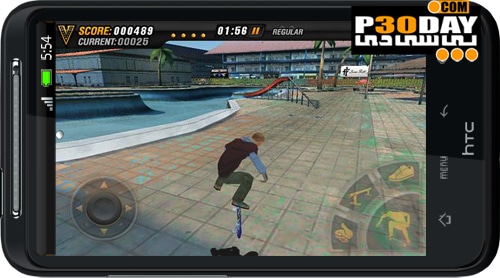 دانلود بازی اسکیت بورد آندروید Mike V Skateboard Party HD v1.02