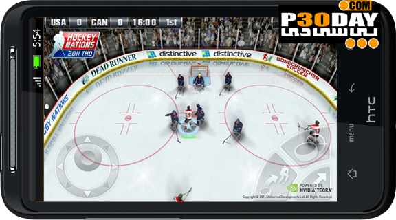 دانلود بازی هاکی روی یخ آندروید Hockey Nations 2011 v1.04