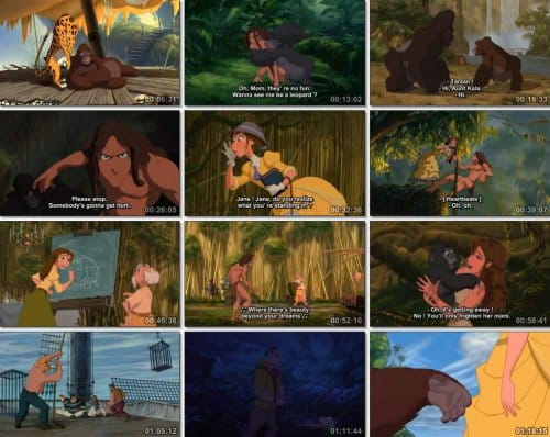 دانلود انیمیشن Tarzan 1999 + زیرنویس فارسی