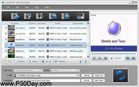 دانلود Tipard HD Video Converter 9.2.36 - تبدیل فایل های HD و بلعکس
