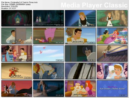 دانلود انیمیشن زیبای Cinderella III A Twist in Time 2007