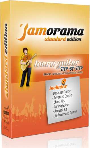 دانلود مجموعه کامل آموزش گیتار Jamorama