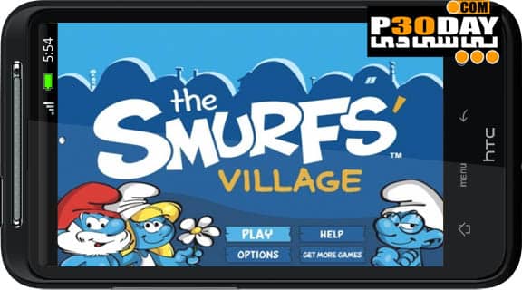 دانلود بازی جالب و زیبای اسمورف ها Smurfs' Village v1.0.3a آندروید