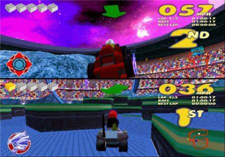 دانلود بازی مسابقه ای Lego Racers 2 Portable