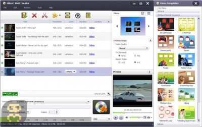 Xilisoft DVD Creator 7.1.4.20230228 - ساخت منو و ویدئو دی وی دی