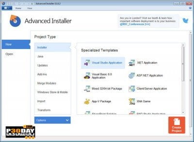 دانلود Advanced Installer Architect 24.0 - ساخت فایل نصب برنامه کامپیوتر