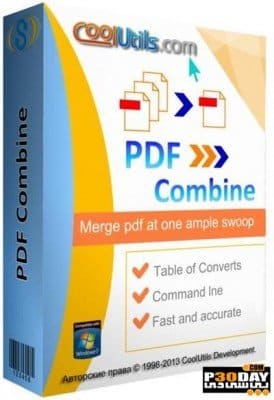 دانلود CoolUtils PDF Combine Pro v4.2.0.193-155 - ادغام فایل های پی دی اف