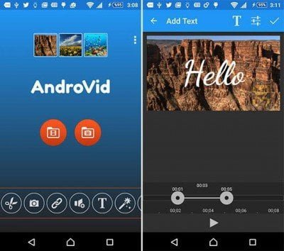 دانلود AndroVid Pro Video Editor v4.1.6.2 - ویرایش ساده ویدیوها در اندروید