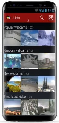 دانلود Worldscope Webcams v4.64 - برنامه پخش وبکام آنلاین دوربین های زنده دنیا برای اندروید