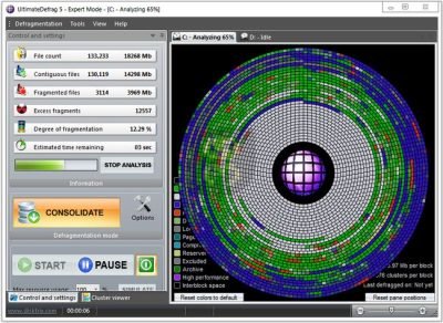 دانلود DiskTrix UltimateDefrag 6.1.2.0 - دفراگ کردن هارد دیسک