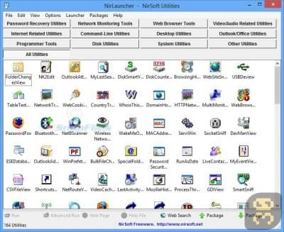 دانلود NirLauncher 1.30.21 - مجموعه عظیم نرم افزار های کاربری ویندوز