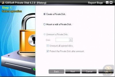 دانلود GiliSoft Private Disk 11.8 - رمزگذاری هارد درایو