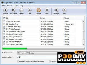 نرم افزار مبدل فرمت صوتی AbyssMedia Audio Converter Plus 06.9.1