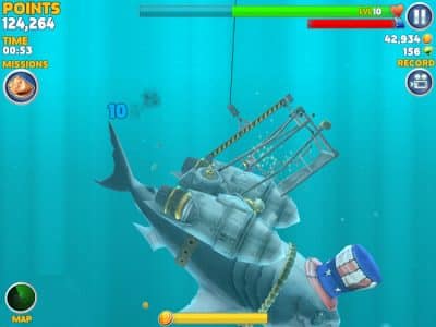 دانلود Hungry Shark Evolution 7.4.0 - بازی کوسه شکارچی اندروید