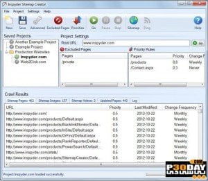 نرم افزار ساخت نقشه سایت Sitemap Creator 4.0