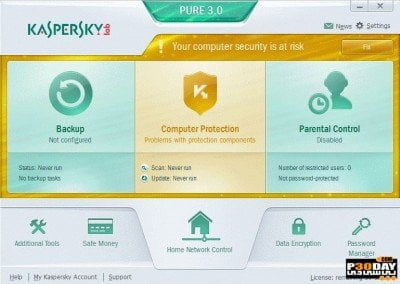 Kaspersky Pure 3.0 Build 15.0.2.322 - قویترین بسته امنیتی کسپرسکی