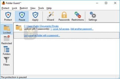 دانلود Folder Guard 26.7.1 - قفل گذاری کامل پوشه های کامپیوتر