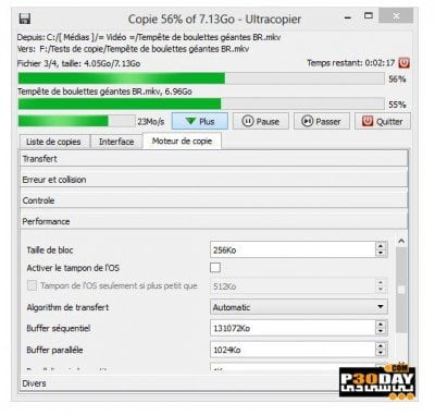 دانلود UltraCopier v3.1.0.2 Final - افزایش سرعت کپی فایل ها