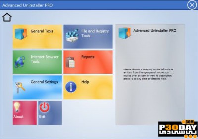 نرم افزار حذف برنامه های غیر ضروری با Advanced Uninstaller PRO 11.19