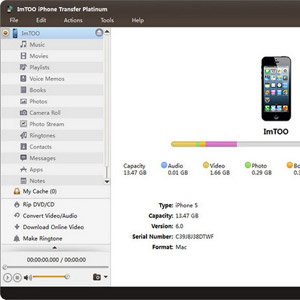 دانلود   ImTOO iPhone Transfer Platinum 5.7.41 Build 20230410 – انتقال اطلاعات آیفون به کامپیوتر