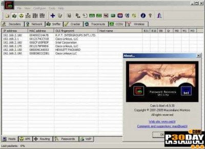 بازیابی رمز عبور با Cain & Abel 4.9.56