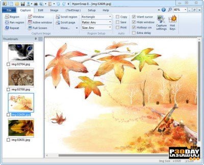 دانلود HyperSnap 10.1.2 - عکس برداری از دسکتاپ ویندوز