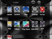 Next Launcher Theme Metalcraft 1