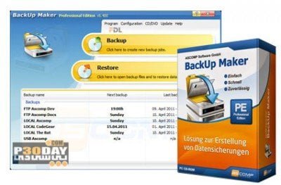 دانلود BackUp Maker Professional 8.409 - تهیه نسخه پشتیبان