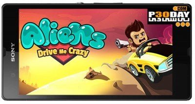 دانلود بازی رانندگی Aliens Drive Me Crazy v1.0.4 اندروید