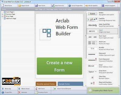 دانلود 11.Arclab Web Form Builder 5.5 - ساخت فرم های اینترنتی
