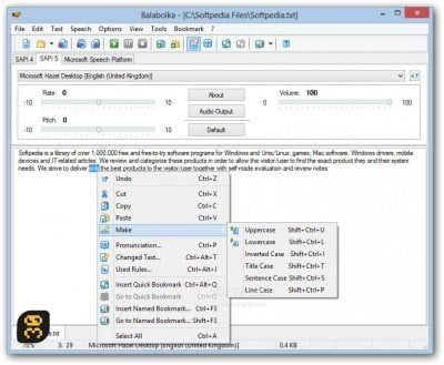 دانلود Balabolka v2.15.0.918 - تبدیل متن به گفتار
