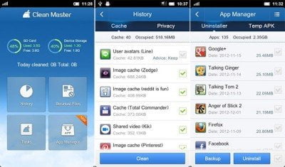 دانلود Clean Master (Boost & AppLock) 7.4.8 - بهینه سازی اندروید