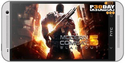 دانلود بازی اکشن Modern Combat 5: Blackout v1.0.1 اندروید