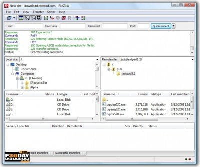 دانلود FileZilla 3.69.7 - مدیریت FTP با نرم افزار رایگان فایلزیلا