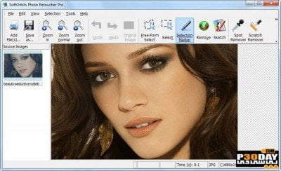 نرم افزار رتوش تصاویر SoftOrbits Photo Retoucher Pro 5.0