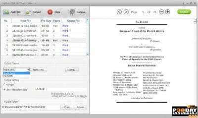 دانلود Lighten PDF to Word Converter 6.2.5 - تبدیل PDF به اسناد Word