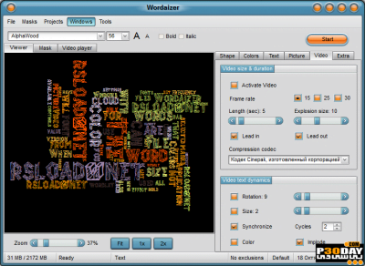 دانلود Wordaizer v6.0.0.196 - طراحی اشکال با کمک حروف لاتین