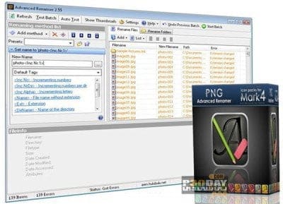 دانلود Advanced Renamer 4.23 - تغییر نام همزمان فایل ها