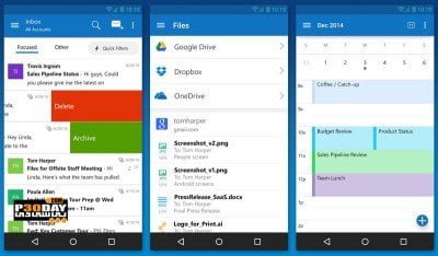 دانلود Microsoft Outlook v4.1.98 - برنامه مایکروسافت آوت لوک اندروید